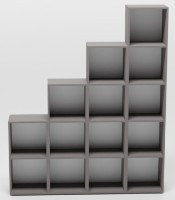 Стеллаж Smartex Box Set 415 Графит фото №2 — интернет-магазин Desire.md