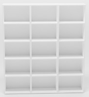 Etajeră Smartex Box Set 600 3x5 Alb imaginea #2 — magazin online Desire.md