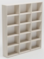 Стеллаж Smartex Box Set 600 3x5 Дуб Светлый фото №3 — интернет-магазин Desire.md