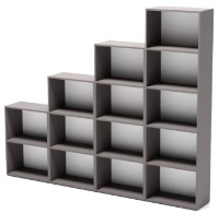 Etajeră Smartex Box Set 600 Grafit