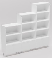 Etajeră Smartex Set Alb imaginea #3 — magazin online Desire.md