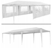 Cort-baldachin Saska Garden Pavilion Tent White 9x3m imaginea #3 — magazin online Desire.md