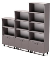 Etajeră Smartex Set Grafit