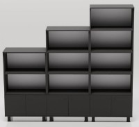 Etajeră Smartex Set Negru imaginea #3 — magazin online Desire.md