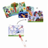 Set de decorare Djeco Hidden in the Garden DJ09063 imaginea #2 — magazin online Desire.md