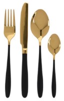 Набор столовых приборов EH Titanium Gold (47319) 16pcs фото №1 — интернет-магазин Desire.md