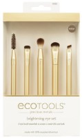 Pensule de machiaj EcoTools Precious Metals Brightening Eye Set