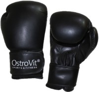 Перчатки Ostrovit Boxing Gloves 10oz Black
