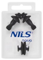 Dopuri de urechi și clipsă pentru nas Nils NQAW30 Black imaginea #3 — magazin online Desire.md