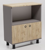 Dulăpior Smartex Printer Grafit/Stejar Închis imaginea #3 — magazin online Desire.md