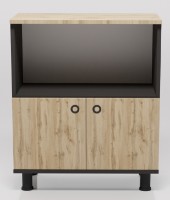 Dulăpior Smartex Printer Negru/Stejar Închis imaginea #2 — magazin online Desire.md