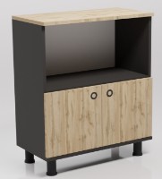 Dulăpior Smartex Printer Negru/Stejar Închis imaginea #3 — magazin online Desire.md