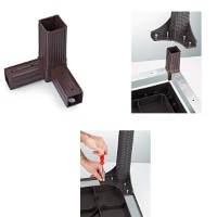 Masă Irak Plastik Chocolate HM730 imaginea #3 — magazin online Desire.md