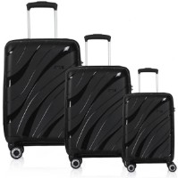 Комплект чемоданов CCS 5223 Set Black
