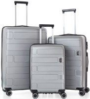 Комплект чемоданов CCS 5236 Set Silver фото №1 — интернет-магазин Desire.md