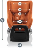 Scaun auto pentru copii Britax-Romer Dualfix Pro M Golden Cognac imaginea #8 — magazin online Desire.md