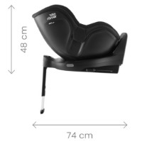 Scaun auto pentru copii Britax-Romer Dualfix Pro M Midnight Grey imaginea #6 — magazin online Desire.md