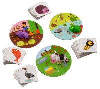 Joc educativ de masa Djeco Little Association DJ08553