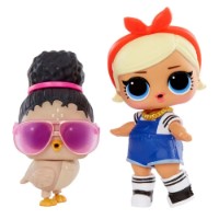 Păpușa L.O.L. Surprise Shorty and Foxy Flyer 987833