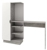 Письменный стол ML-Mobila Юниор 4 Ателье Светлый/Белый