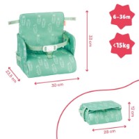 Scaun de masa Badabulle Nomad Green (B009409) imaginea #5 — magazin online Desire.md