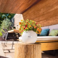 Цветочный горшок Lechuza Puro Color 20 White фото №3 — интернет-магазин Desire.md