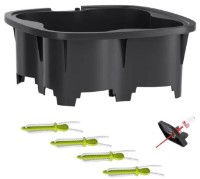 Ghiveci Lechuza Pila Color Stick Slate imaginea #3 — magazin online Desire.md