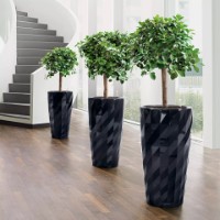 Цветочный горшок Lechuza Diamante Premium 40 Black фото №4 — интернет-магазин Desire.md