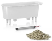 Ghiveci Lechuza Delta Premium 20 White imaginea #2 — magazin online Desire.md