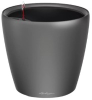 Цветочный горшок Lechuza Classico Premium 28 LS Charcoal Metallic фото №1 — интернет-магазин Desire.md