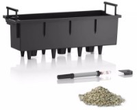 Ghiveci Lechuza Balconera Stone 50 Quarz White imaginea #2 — magazin online Desire.md