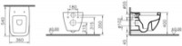 Унитаз Vitra Shift Wall Hung (4392B003-1295) фото №2 — интернет-магазин Desire.md