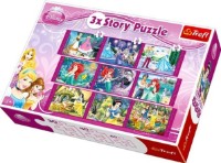 Puzzle Trefl 3in1 Disney Princess (90303)