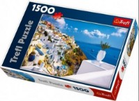 Puzzle Trefl 1500 Santorini Greece (26119) imaginea #2 — magazin online Desire.md