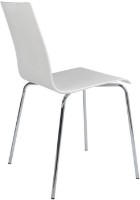 Стул Antares Laura Chrome/White фото №2 — интернет-магазин Desire.md