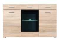 Comodă Gerbor Vusher (KOM 1W2D2S) Oak Sonoma