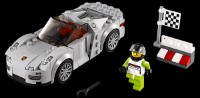 Set de construcție Lego Speed Champions: Porsche 918 Spyder (75910)