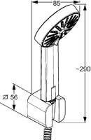 Set pentru duș Kludi A-QAb (6565005-00) imaginea #2 — magazin online Desire.md