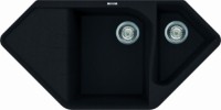 Кухонная мойка Elleci Ego Corner 40 Full Black (LGECOR40) фото №1 — интернет-магазин Desire.md