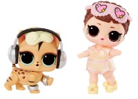 Păpușa L.O.L. Surprise Sleeping Baby and Frankie Cat 987840