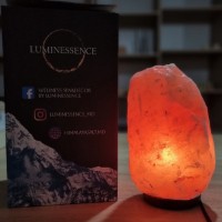 Солевая лампа Luminessence Bolid 7-8 kg фото №2 — интернет-магазин Desire.md