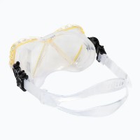 Masca şi tub pentru înot Aqualung Cub Combo Transparent/Yellow (SC3990007) imaginea #5 — magazin online Desire.md