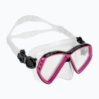 Masca pentru înot Aqualung Cub JR Transparent/Pink (MS5540002)