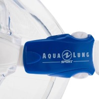 Masca pentru înot Aqualung Duetto Transparent/Blue (MS5480040LC) imaginea #3 — magazin online Desire.md