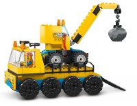 Конструктор Lego City: Construction Trucks and Wrecking Ball Crane (60391) фото №3 — интернет-магазин Desire.md