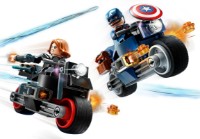 Set de construcție Lego Marvel: Black Widow & Captain America Motorcycles (76260) imaginea #2 — magazin online Desire.md