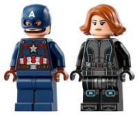 Set de construcție Lego Marvel: Black Widow & Captain America Motorcycles (76260) imaginea #4 — magazin online Desire.md