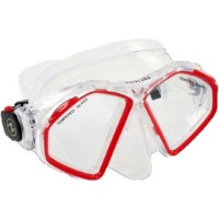 Маска для ныряния Aqualung Hawkeye SN Transparent/Red (MS5570006) фото №1 — интернет-магазин Desire.md