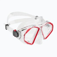 Masca pentru înot Aqualung Hawkeye SN Transparent/Red (MS5570006) imaginea #2 — magazin online Desire.md