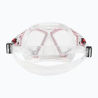 Masca pentru înot Aqualung Hawkeye SN Transparent/Red (MS5570006)